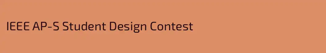 IEEE AP-S Student Design Contest